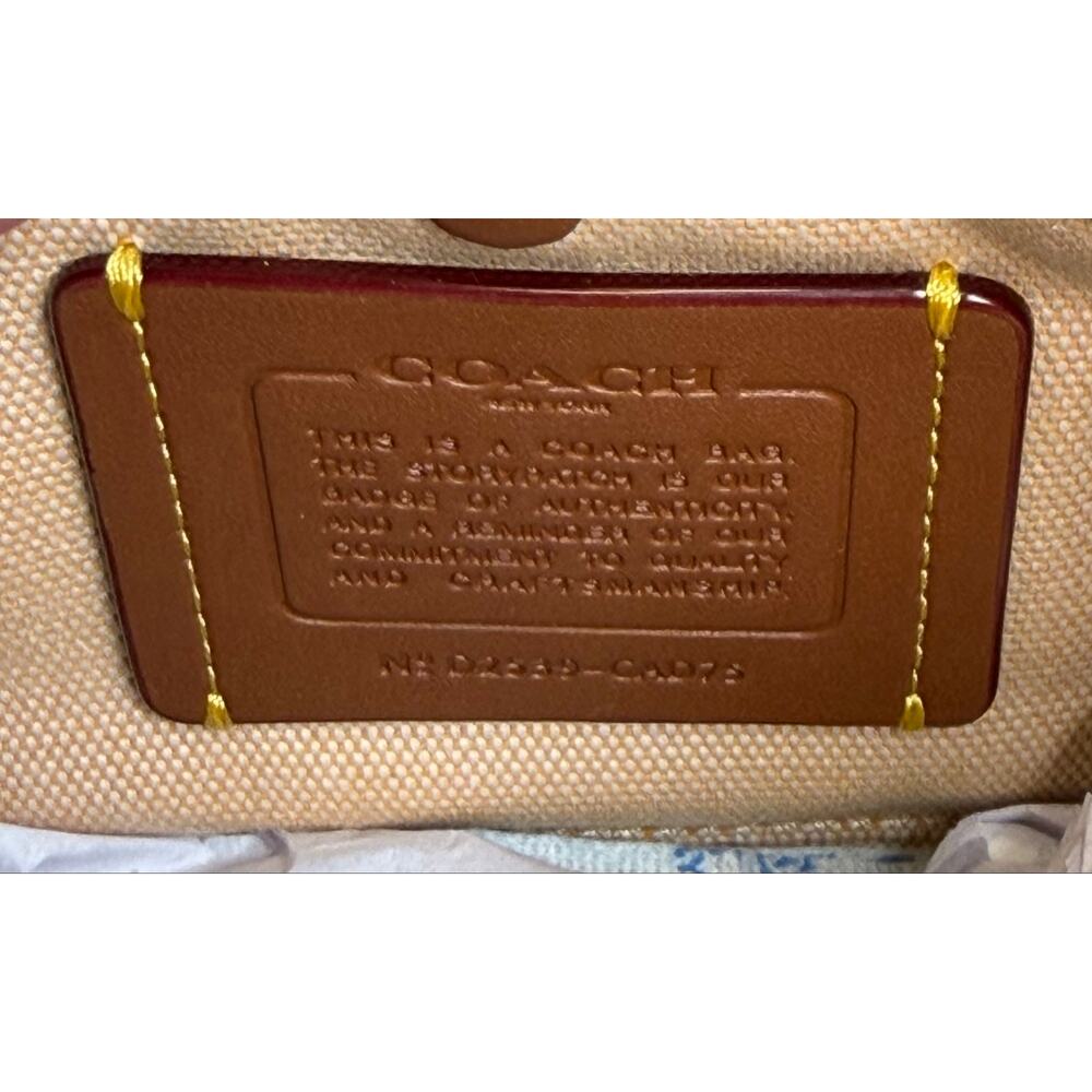 NWT Coach Glazed Juliet 25 Shoulder Bag & Leather Essential Card Holder - Picture 10 of 12